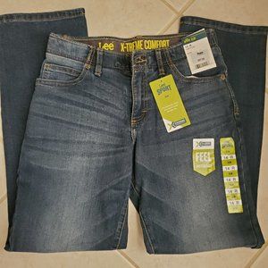 Lee Sport Slim Straight Leg Jeans Sz 14R NWT